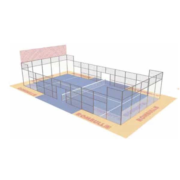 Padel suojaverkko 10x2m Rombull